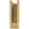 Ekena Millwork 5"W x 10"D x 15"H Classic Alpine Rough Cedar Woodgrain TimberThane Corbel, Primed Tan CORUR05X10X15ALPRCPR - alternate 6